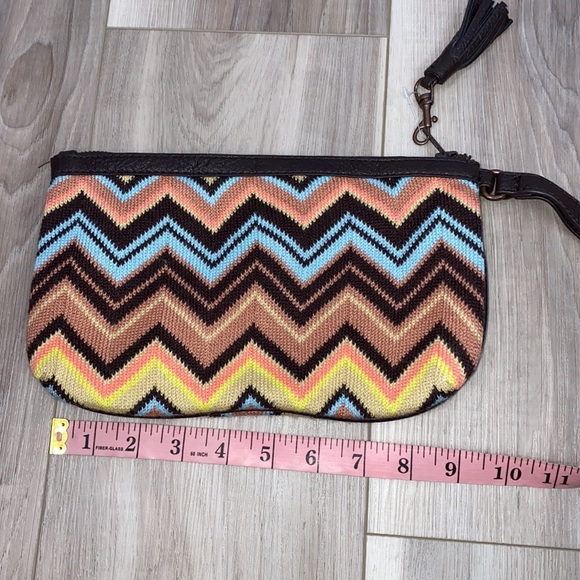 Missoni for target wool blend knit chevron clutch bag - Picture 5 of 6